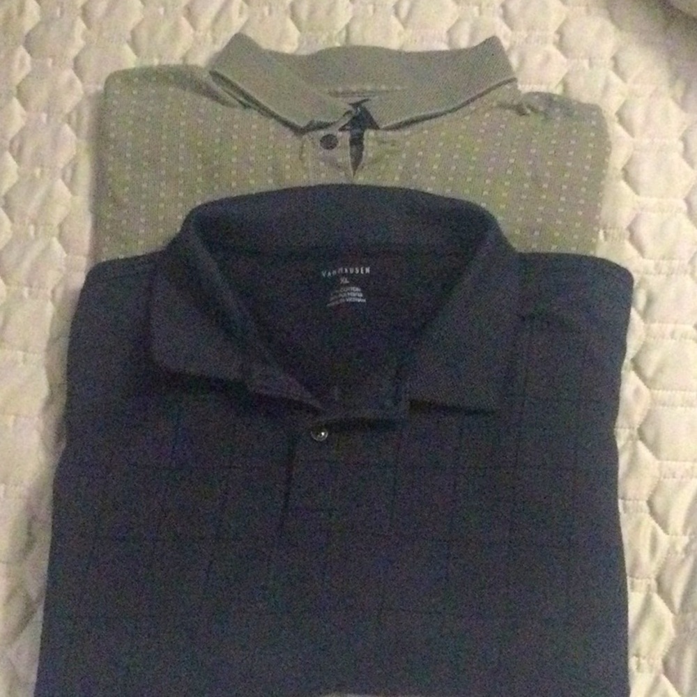 2 VanHeusen Polo Shirts